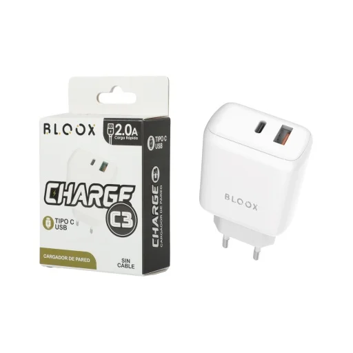 Cargador BLOOX A+C 3A 20W sin cable