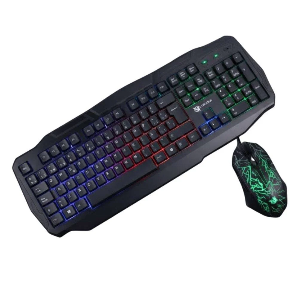 Combo Gamer Teclado y Mouse RGB XZZ-CO-01 X-Lizzard