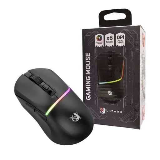 Mouse Gamer Dual Mode XZZ-MO-04 Inalámbrico RGB X-Lizzard